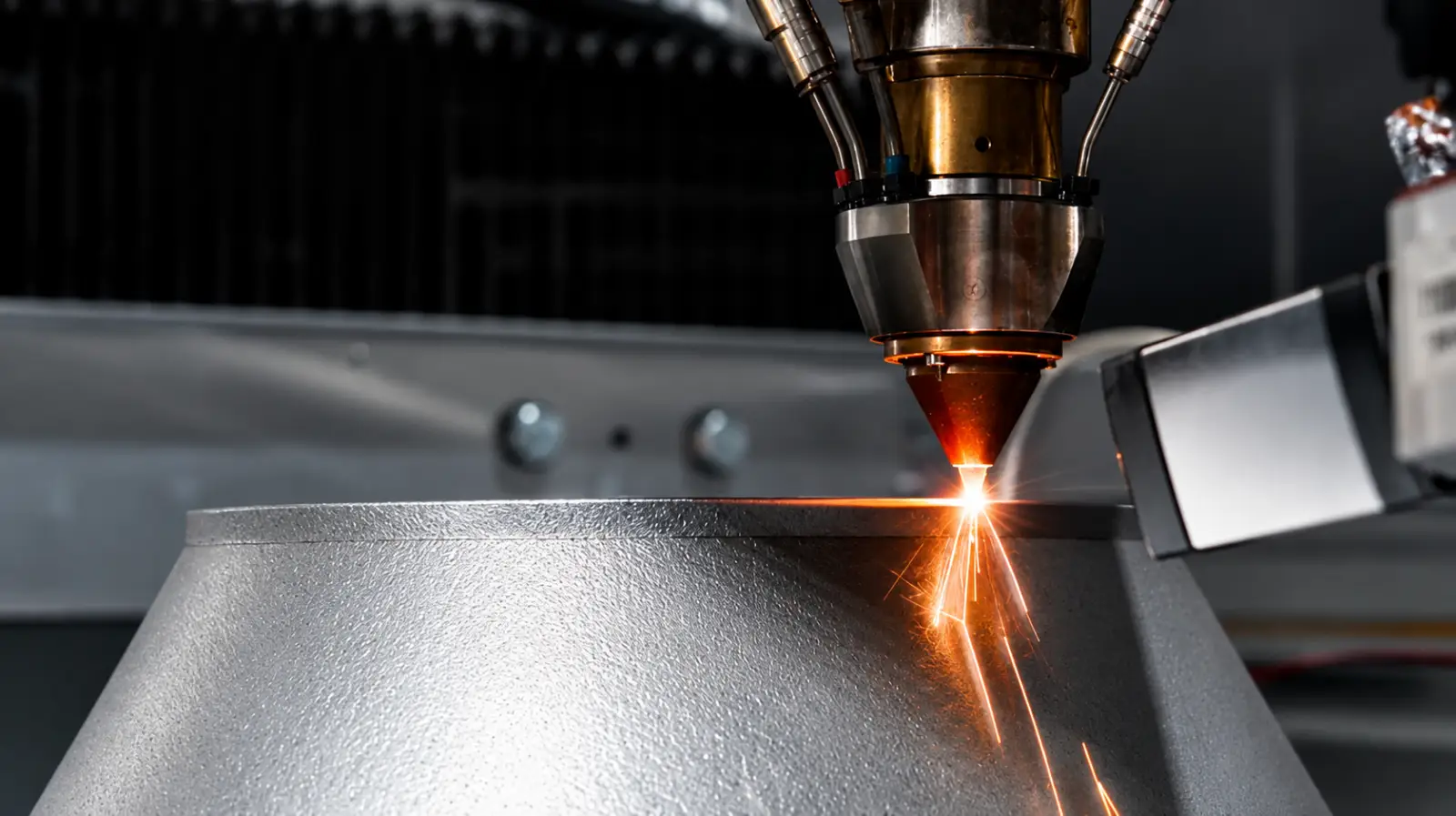 Inconel-Demonstrationsbauteil aus Laser Metal Deposition